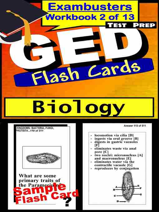 Title details for GED Test Biology—Exambusters Flashcards—Workbook 2 of 13 by GED Exambusters - Available